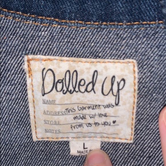 Studded jean vest - Picture 4 of 4